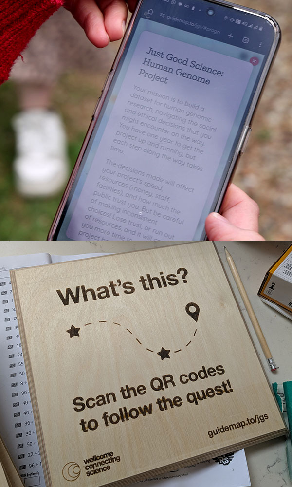 Just Good Science Quest ARG